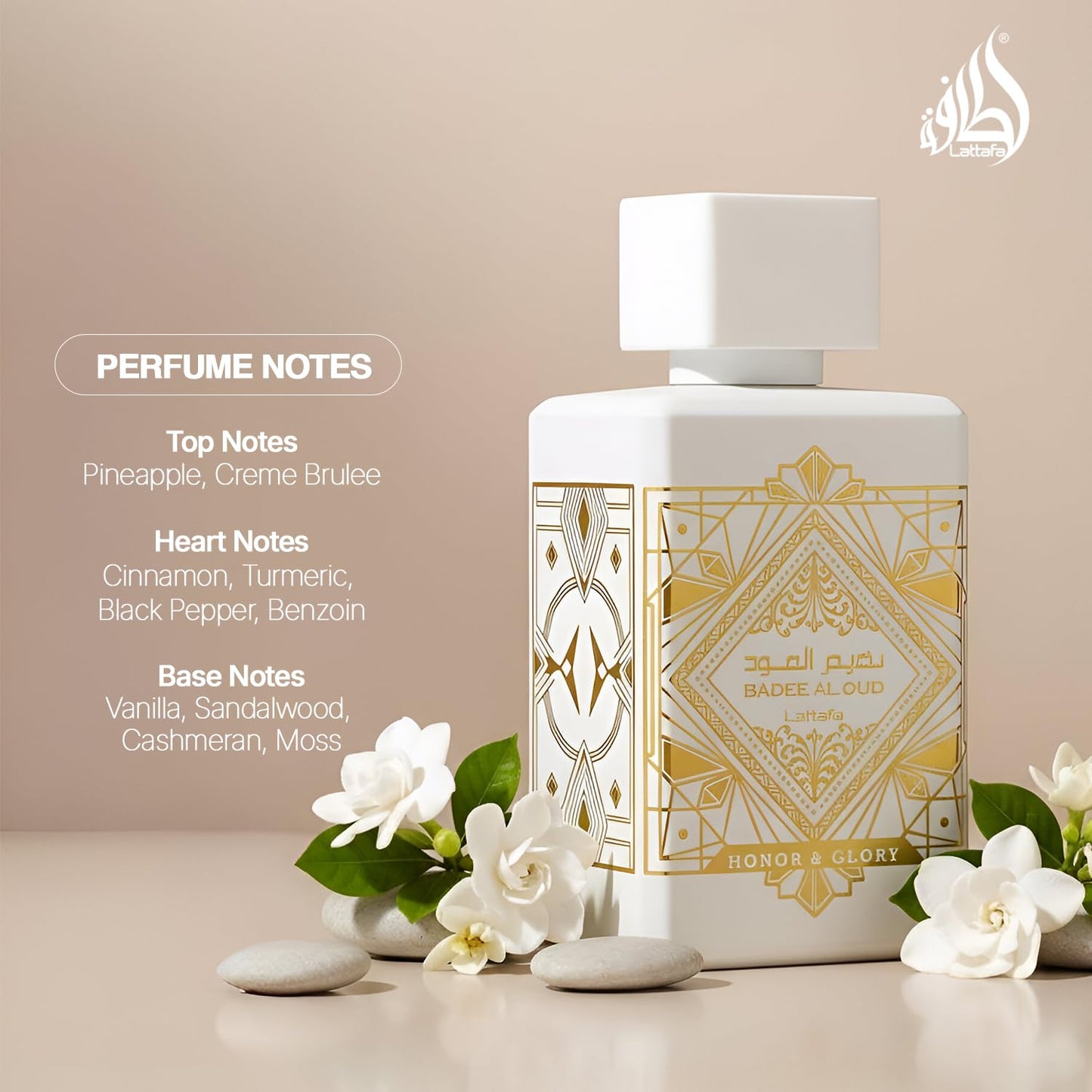 Lattafa Badee Al Oud Honor and Glory EDP 100 ML 3.4 Fl Oz