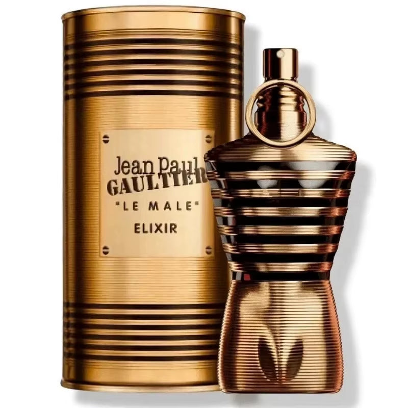 Jean Paul Gaultier Le Male Elixir Parfum 4.2 Ounce Premium Perfumes Natural Lasting Oriental Fougere Pheromones Cologne Perfume