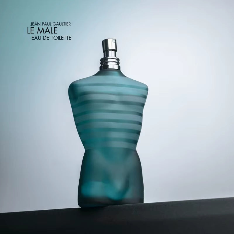 Jean Paul Gaultier Le Male Eau De Parfum Spray Premium Perfumes 125ML Lasting Oriental Fougere 4.2 Oz Natural Pheromones Perfume