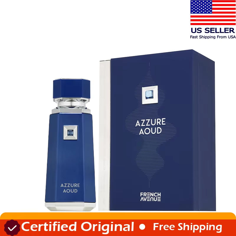 French Avenue Liquid Brun Eau De Parfum Spray 3.4 Oz (100 Ml) 12-Hour Long-Lasting Cologne Eau De Cologne Christmas Gift