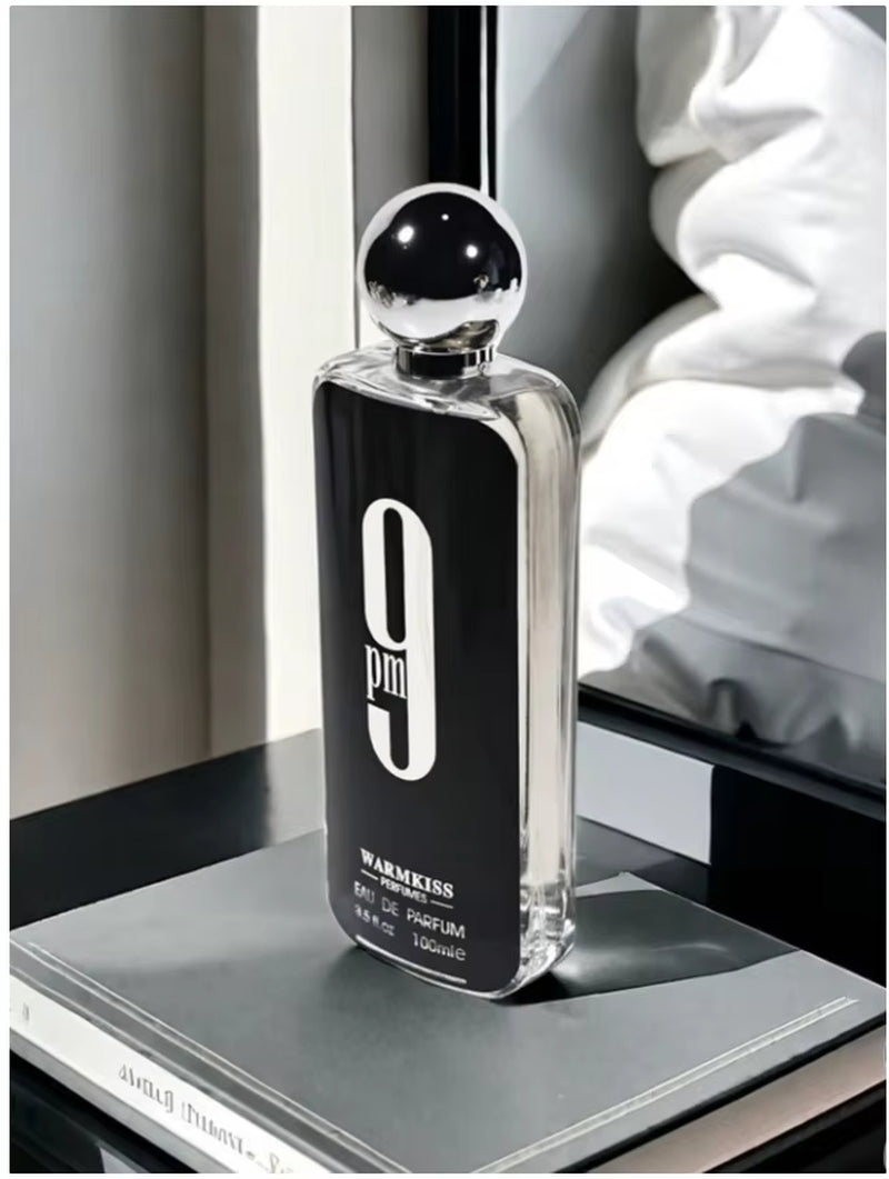 9 PM Men'S Fragrance, Pure Woody Scent Perfume, Long-Lasting Alcoholic Free Fragrance , Unique Fragrance Thatudes Charm, Usable