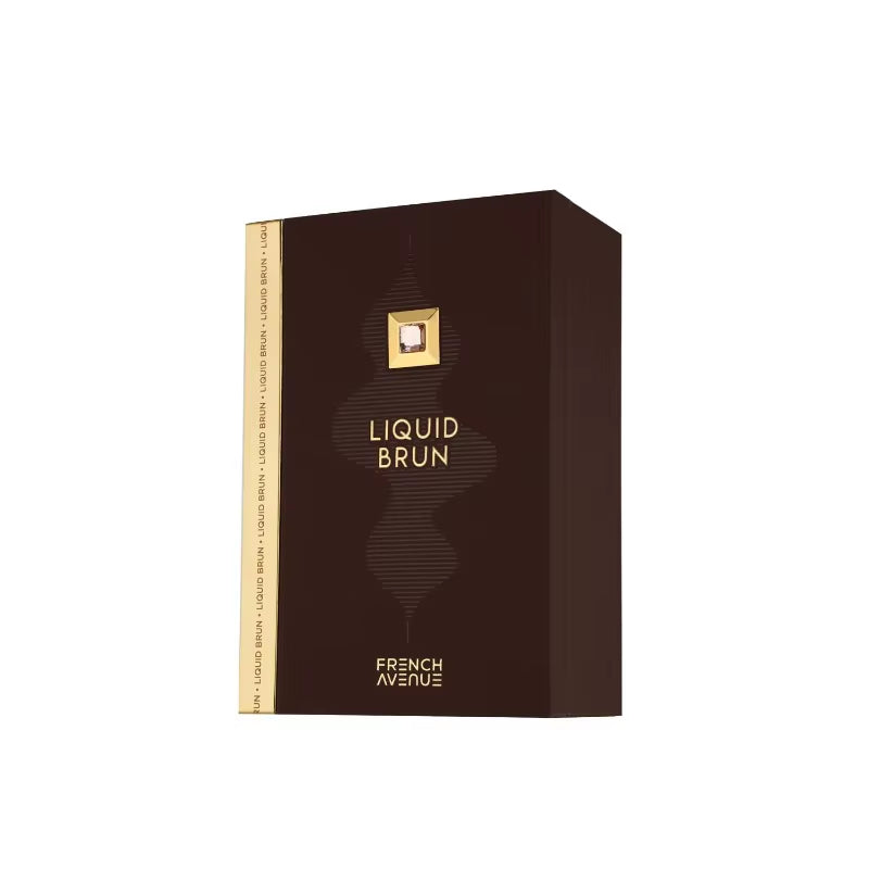 French Avenue Liquid Brun Eau De Parfum Spray 3.4 Oz (100 Ml) 12-Hour Long-Lasting Cologne Eau De Cologne Christmas Gift