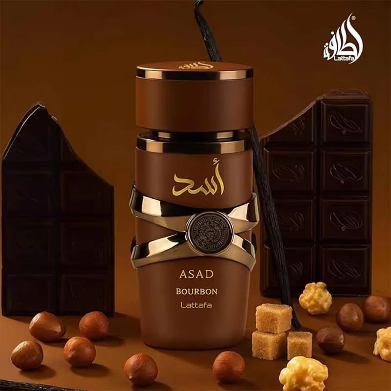 Asad Bourbon Eau De Parfum Spray Pheromone Fragrance Arabian Women'S Perfume Pheromone Cologne for Man Birthday Present